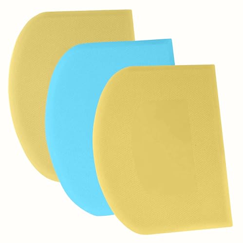 Dough Scraper Bench Scraper (3 Count)