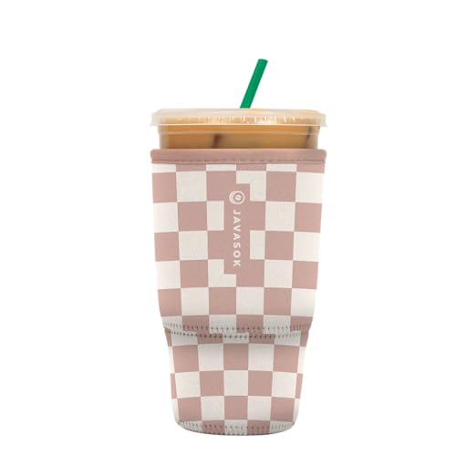 JavaSok Iced Coffee & Cold Soda Insulated Neoprene Cup Sleeve