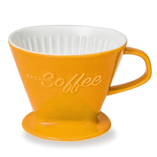 XXL Porcelain Coffee Dripper Saffron