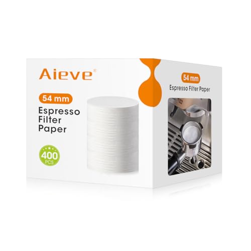 54 mm Espresso Paper Filter Compatible with Breville Espresso Machine (400 Count)