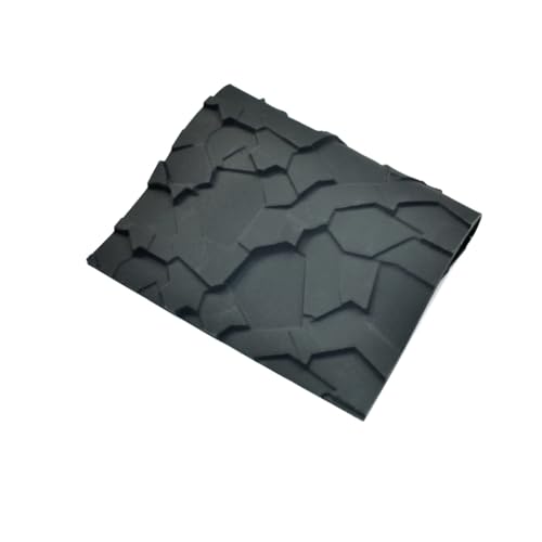 Fondant Silicone Mold for Cake Decoration Cake Border Stone Patter Impression Mat Fondant Embossing Stencil for DIY Cookies