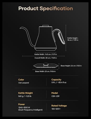 Gooseneck Electric Kettle