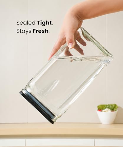 Glass Storage Jars with Bamboo Lid