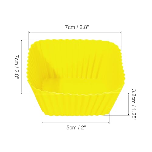 18Pcs Silicone Cupcake Baking Cups (18 Count)