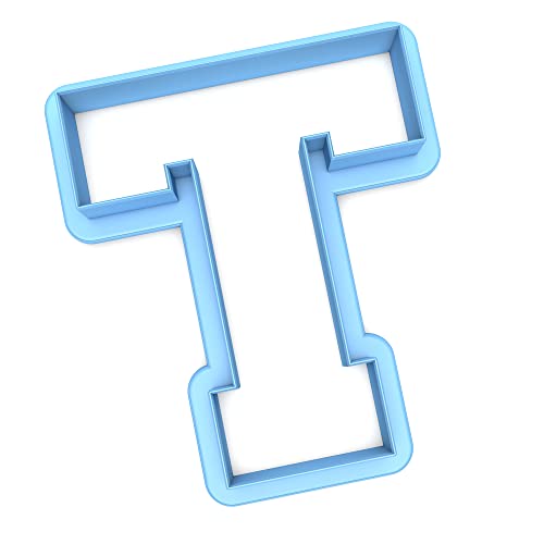 Sweet Prints Inc Varsity Letter T Cookie Cutter