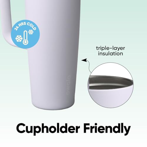 FreeSip Tumbler Stainless Steel Water Bottle 30 oz Open Air