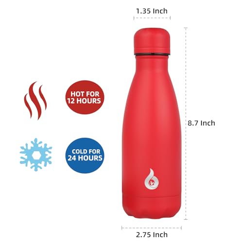 12 oz Small Insulated Water Bottle