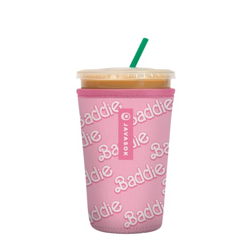 JavaSok Iced Coffee & Cold Soda Insulated Neoprene Cup Sleeve