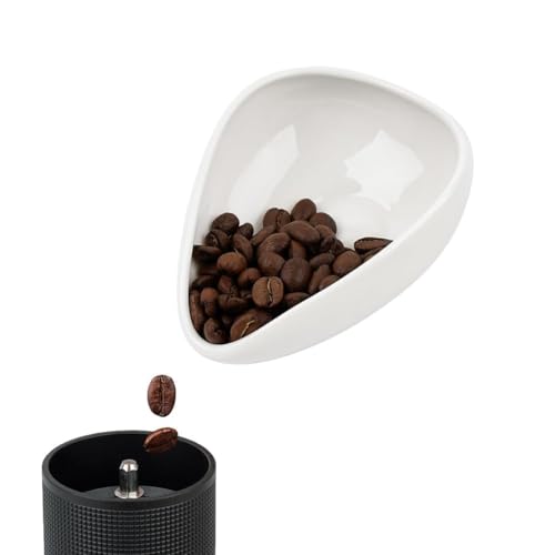 Ceramic Coffee Dosing Cup & Tea Storage Tray