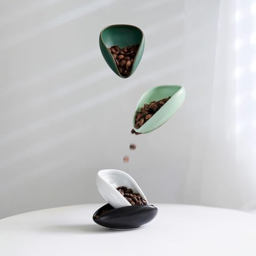 Ceramic Coffee Dosing Cup & Tea Storage Tray