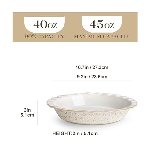 9 Inch Pie Pan Set of 2 (2 Count)