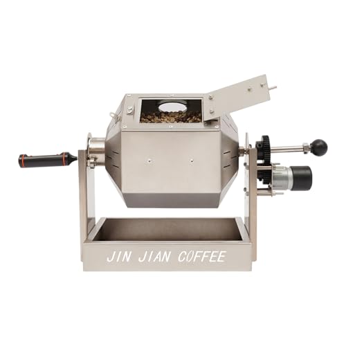 3.8L Drum Coffee Roaster Stainless Steel w