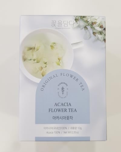 Korean Food KKOKDAM Acacia Flower Tea Decaf Floral Tea Caffeine Free