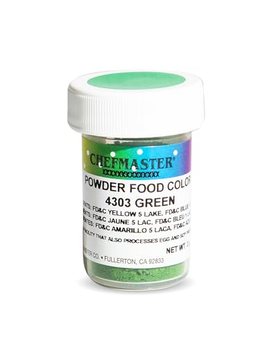 Green Dry Powder Candy Color