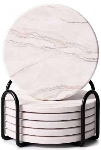Ceramic Coasters Set of 6 (6 Count)