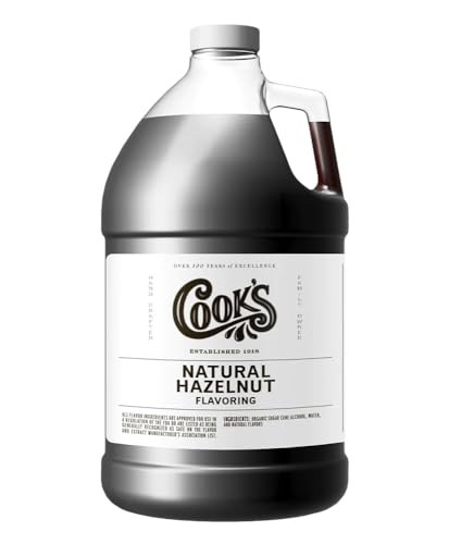 Pure Hazelnut Flavor for Baking & Coffee (128 Fl Oz)