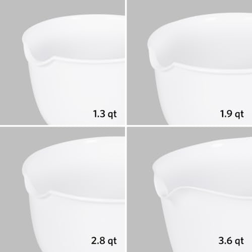 Mixing Bowls with Pour Spout