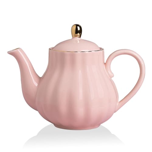 Sweejar 40FLOZ Royal Teapot with Infuser
