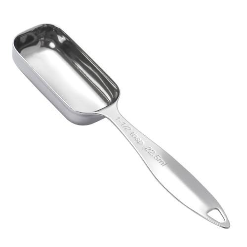 1PCS 1-1/2tbsp(22.5ml) Measuring Spoon, Stainless Steel Measure Teaspoon