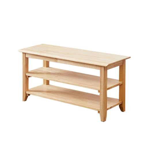 Shoe Rack Bench Wooden Storage Bench Entryway Bench