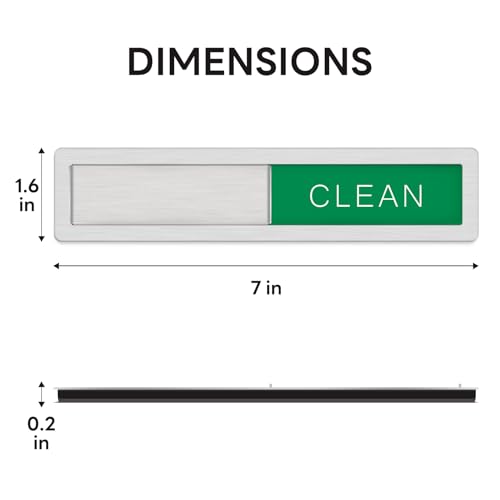 KitchenTour Dishwasher Magnet Clean Dirty Sign