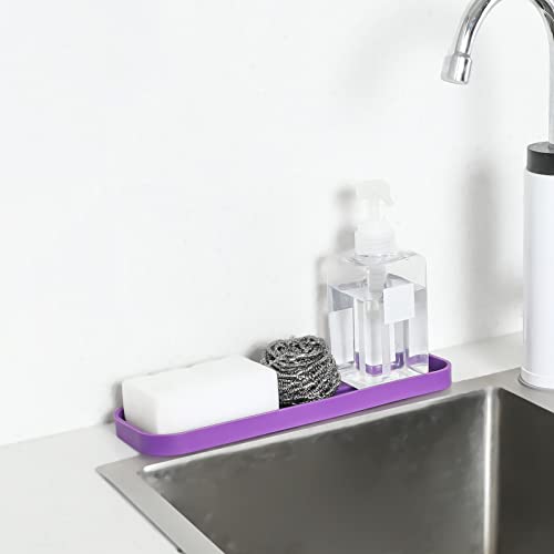 Silicone Kitchen Sink Organizer Tray for Multiple Usage
