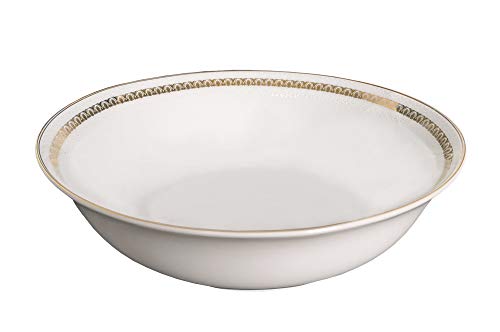 Stylish and Elegant 57 Pieces Bone China Dinnerware Set Service for 8 People