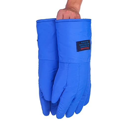 Cryogenic Gloves Low Temperature LN2 Liquid Nitrogen Protective Gloves Cold Storage Safety Frozen Gloves
