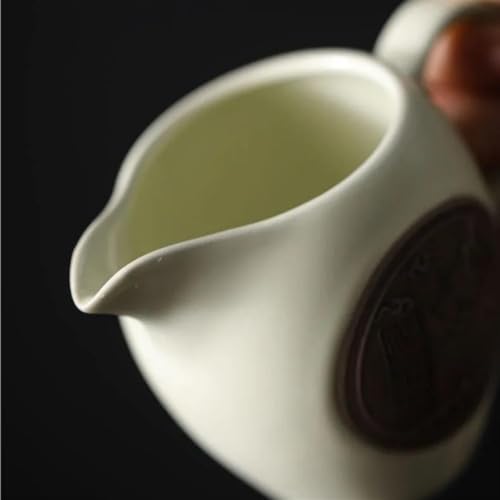 Tea Sets Teaware Set Gift Box Ruyao Ceramics Household Kung Fu Teaware Set Tea Pot Tea Cup Tea Plate Travel Tea Set Teapot