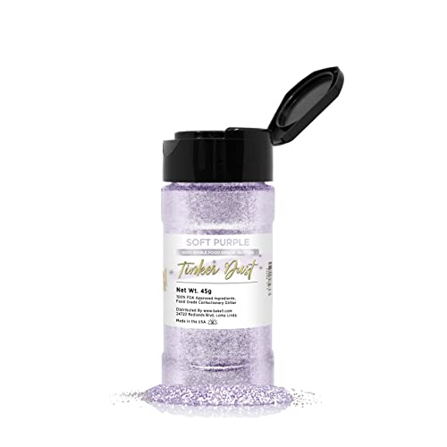 Soft Purple Edible Glitter