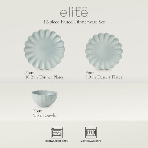 Bistro Fleur Plates and Bowls Sets