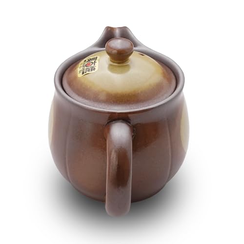 Japanese Banko Ware Teapot with Removable Stainless Steel Strainer