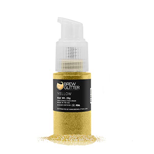 Brew Glitter Edible Drink Glitter Pump 1x 25g for Cocktails