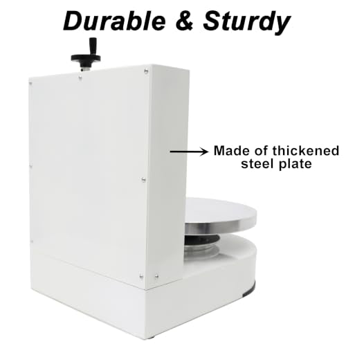 Cake Frosting & Smoothing Machine Stainless Steel Scraper 110V