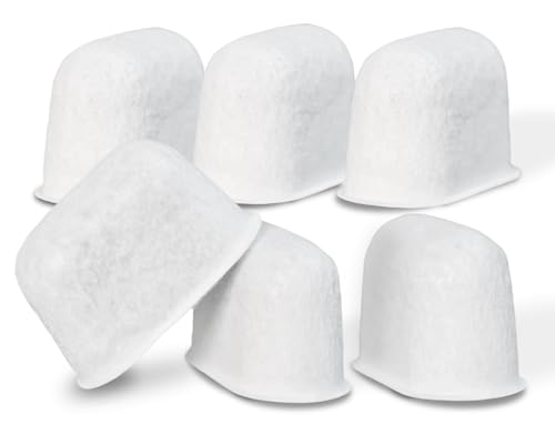 Activated Carbon Water Filter Replacement for KitchenAid Espresso Machine KES6551 Series (6 Count)