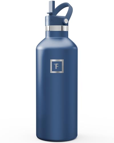 32 oz Narrow Mouth Water Bottle with Straw