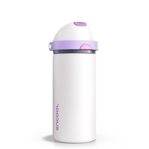 Insulated Water Bottle with Straw