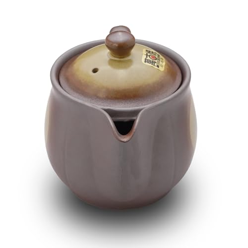 Japanese Banko Ware Teapot with Removable Stainless Steel Strainer