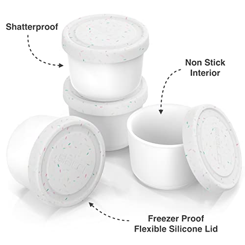 8oz Mini Ice Cream Containers (4 Count)