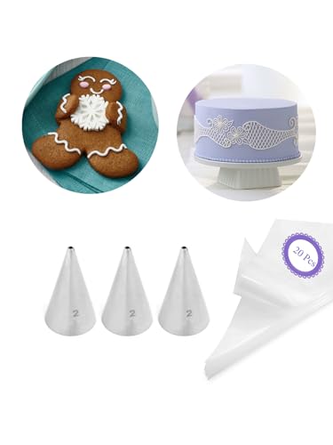 2 Piping Tip and Bag Set