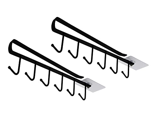 Cabinet Mug Holder Mug Cups Cabinet Mug Hooks Kitchen Storage Hanging Hooks (2 Count)