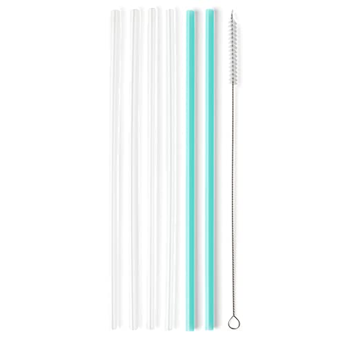 Reusable Straw Set with Cleaning Brush