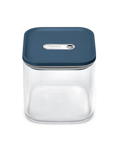 2.5 qt Glass Airtight Food Storage Container with Lid
