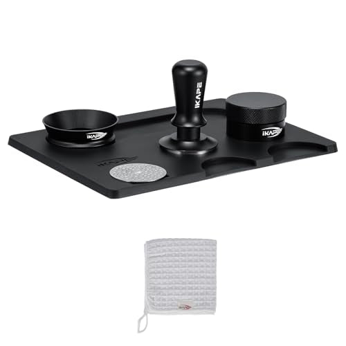 58MM Espresso Tamper Kit Black 6 IN 1 (16 Ounce)