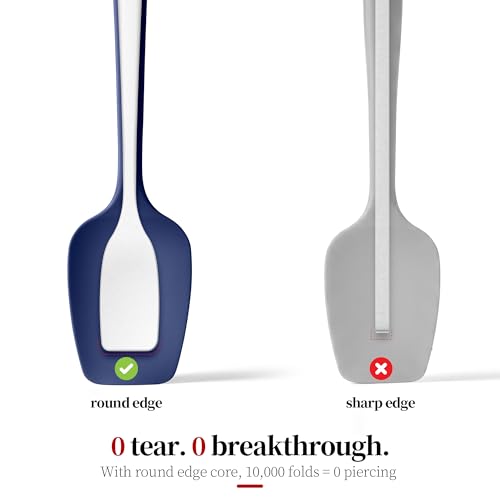 600ºF Heat Resistant Cooking Silicone Spoon Spatula