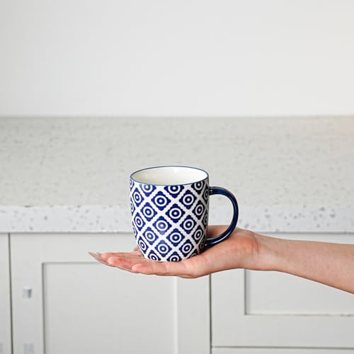 Ceramic Coffee Mugs Set (6 Count)