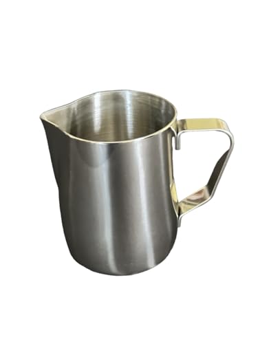 20 Oz Etched Milk Frothing Pitcher Latte Art Espresso Stainless