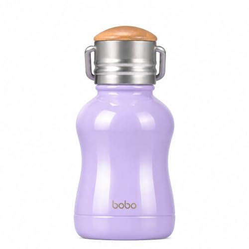 Mini Vacuum Insulated Water Bottle With Bamboo Lid