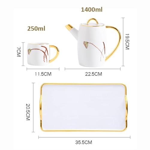 Porcelain Tea Set for Adults