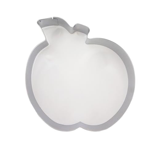 Apple Cookie Cutter Set with Leaf (4 Count)